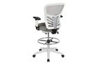 skyline-decor-mesh-ergonomic-drafting-chair-adjustable-chrome-foot-ring-grey
