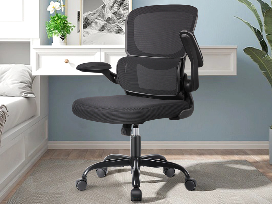 KERDOM Razzor Office Chair, Ergonomic Desk Chair: Breathable Mesh Mid Back