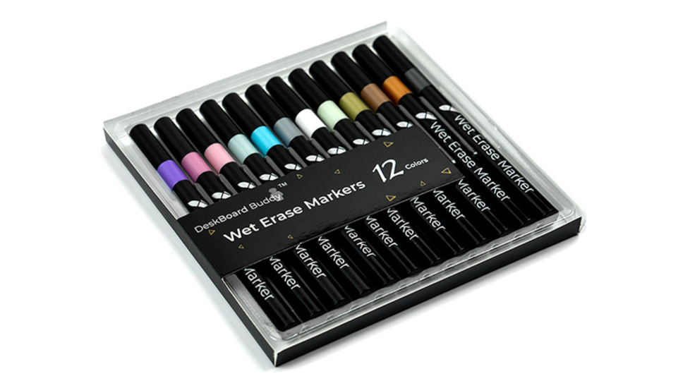 Wet Erase Markers  Bright Colors for Writing Safely on Glass