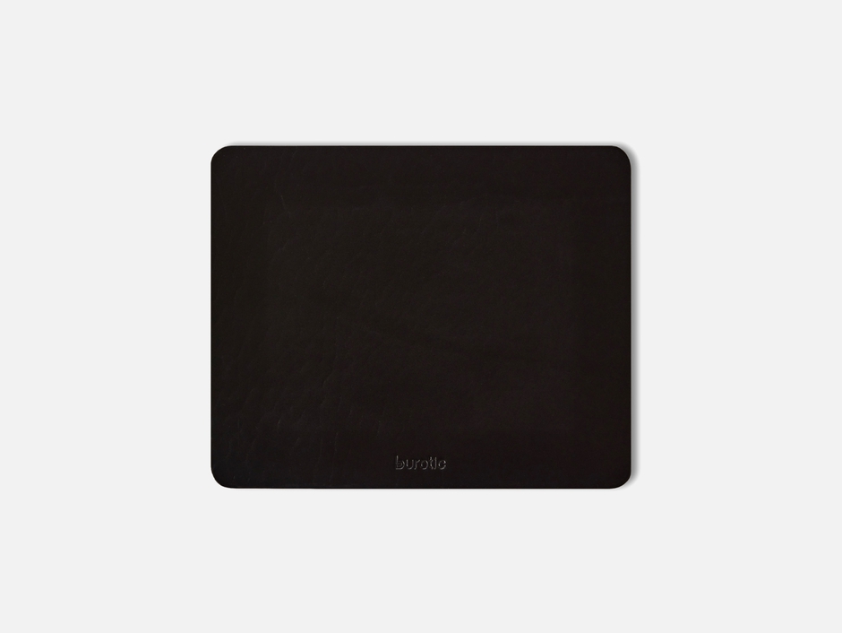 burotic Leather Mouse Pad: Handmade in Canada
