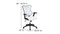 skyline-decor-mesh-executive-swivel-office-chair-with-adjustable-arms-white - Autonomous.ai