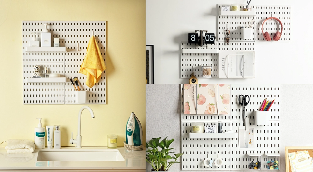 Keepo 4Pcs Pegboard Organizer With Accessories