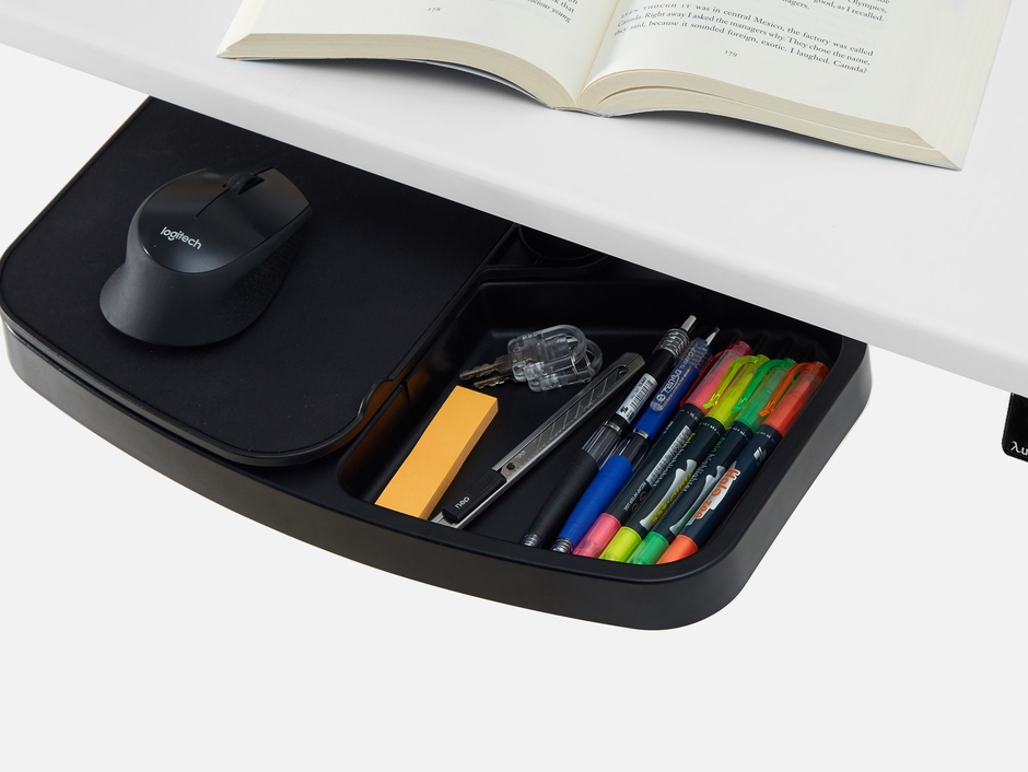 Autonomous Swivel Desk Drawer