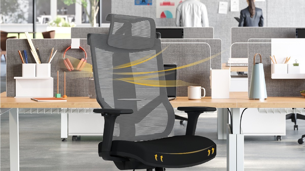 Ergonomic Office Furniture, Chair, Desk, Adjustable