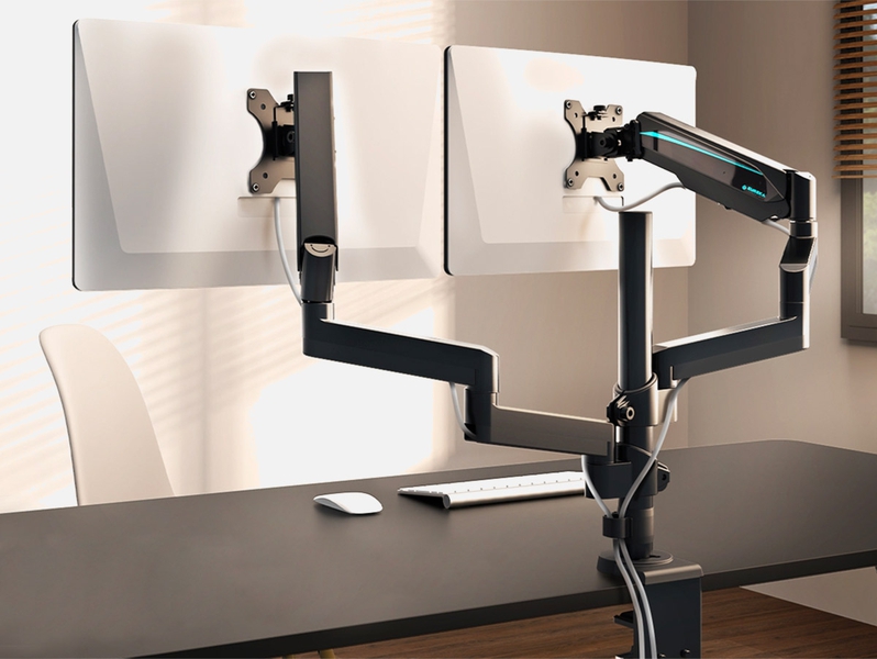 EUREKA ERGONOMIC Dual Monitor Arm: Full Motion