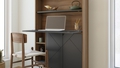 nexera-secretary-desk-nutmeg-and-charcoal-grey - Autonomous.ai