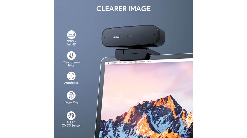 Aukey 1080p webcam best sale autofocus