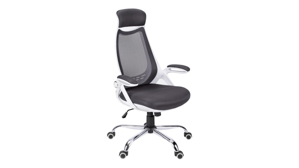 Trio Supply House Specialties White/Gray: Office Chair - Autonomous.ai