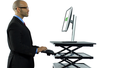 Uncaged Ergonomics Electric CHANGEdesk Standing Desk: Converter - Autonomous.ai