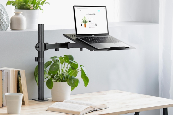 Mount-It! Height-Adjustable Laptop Notebook Desk Stand