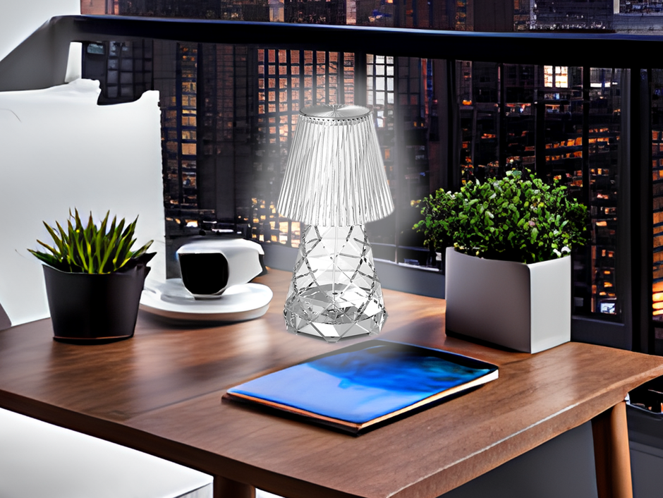 NEWGARDEN Outdoor Cordless LED Lola Lux 20 Table Lamp: Long Lasting Battery