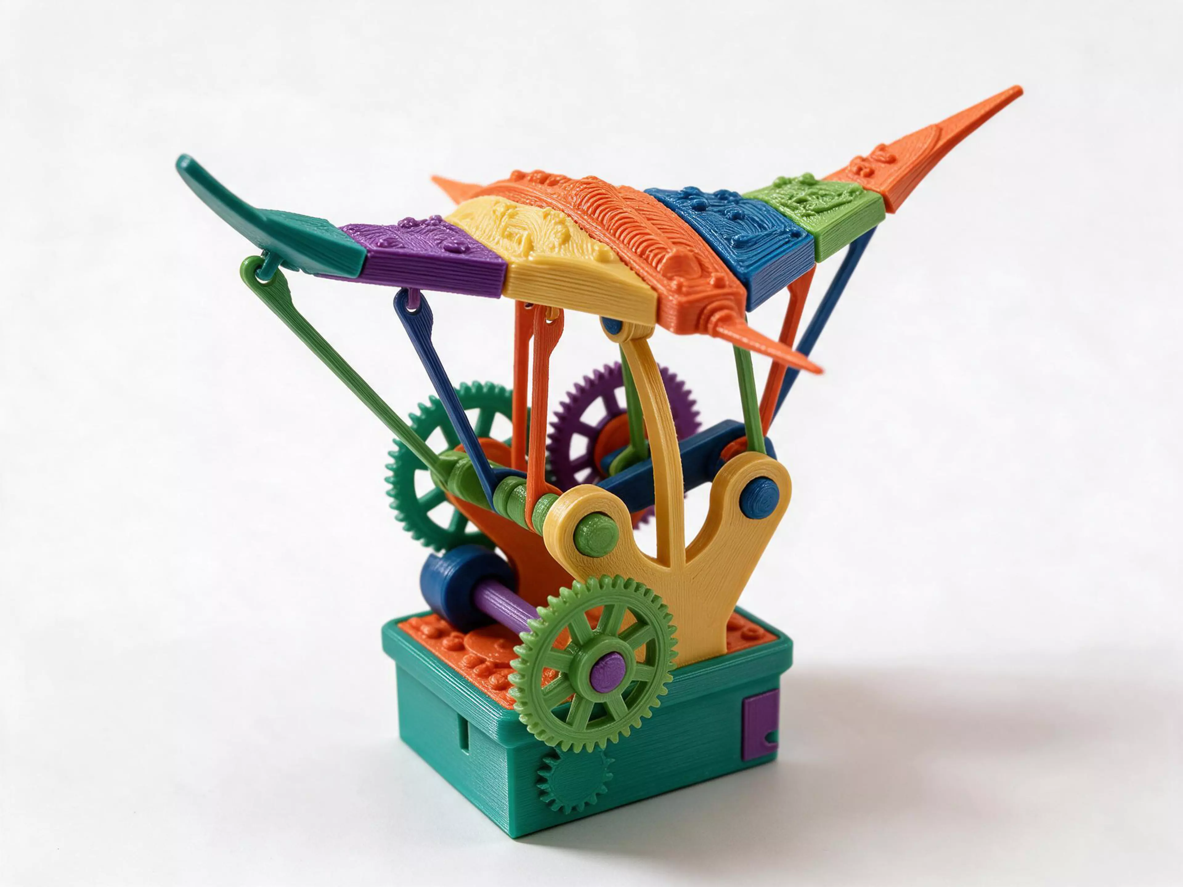 Manta ray automaton