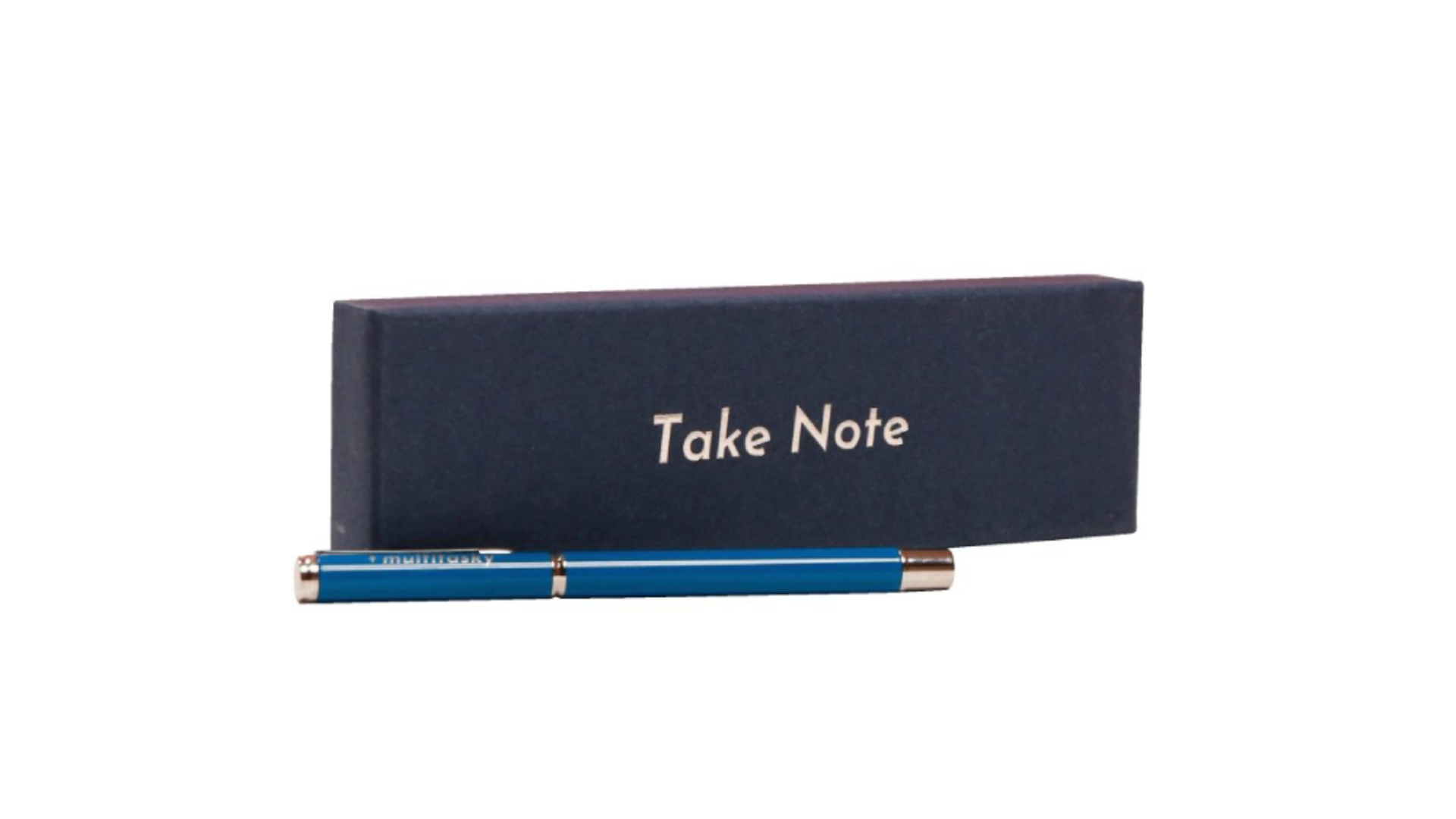 Multitasky Deluxe Metal Ink Pen with 5-Pack Ink Refills