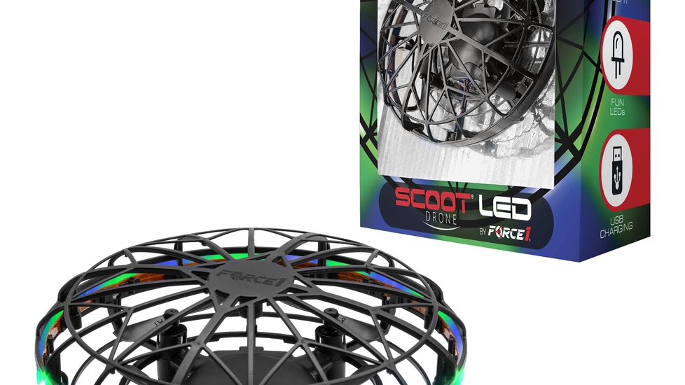 Force1 Scoot LED Hand Operated Drone G/B - Autonomous.ai