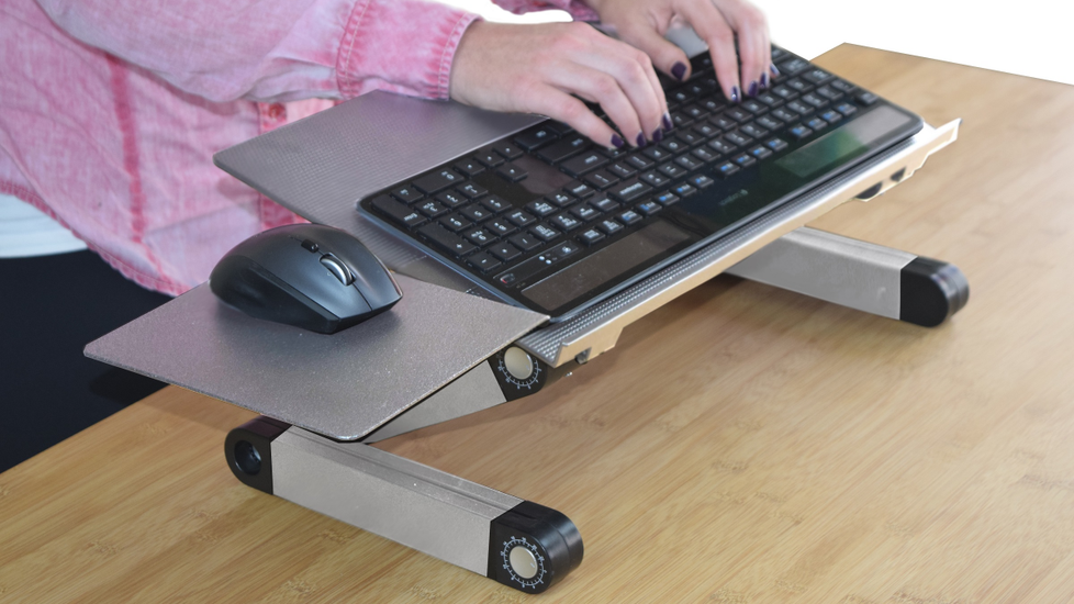 Workez keyboard and mouse online tray
