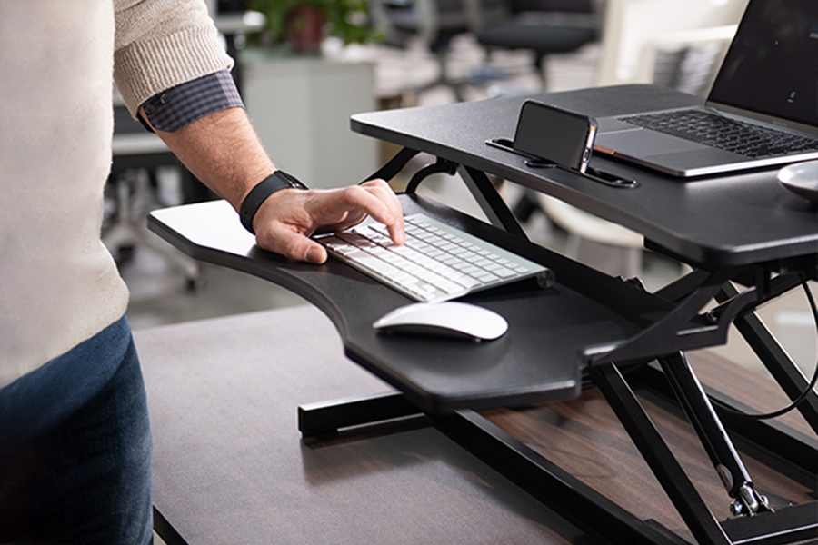 Desk Convertor with Anti-slip Pads