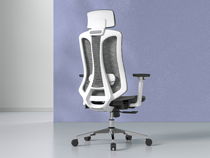 LogicfoxErgonomic Office Chair Pro: Breathable Mesh Seat