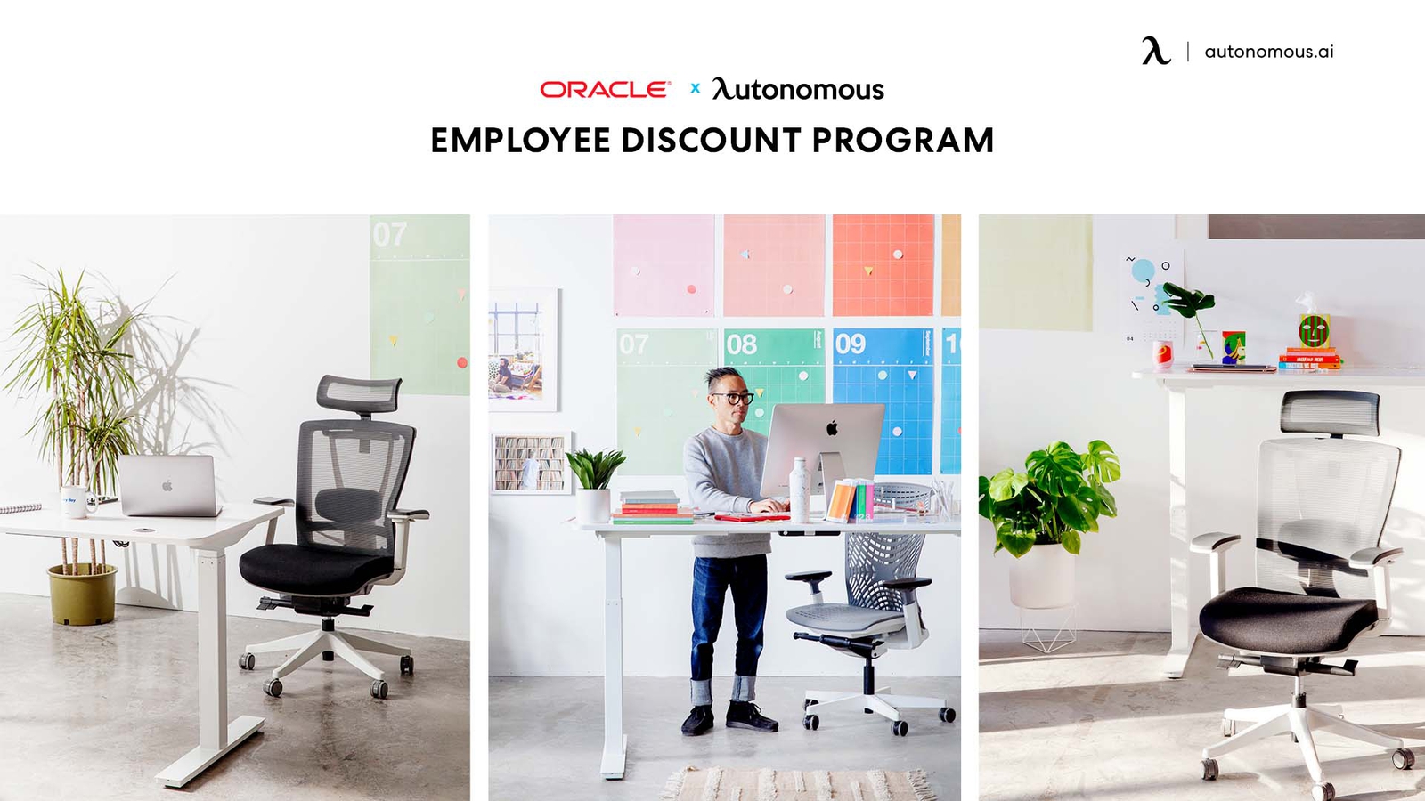 Oracle Employee Discounts on Office Furniture by Autonomous