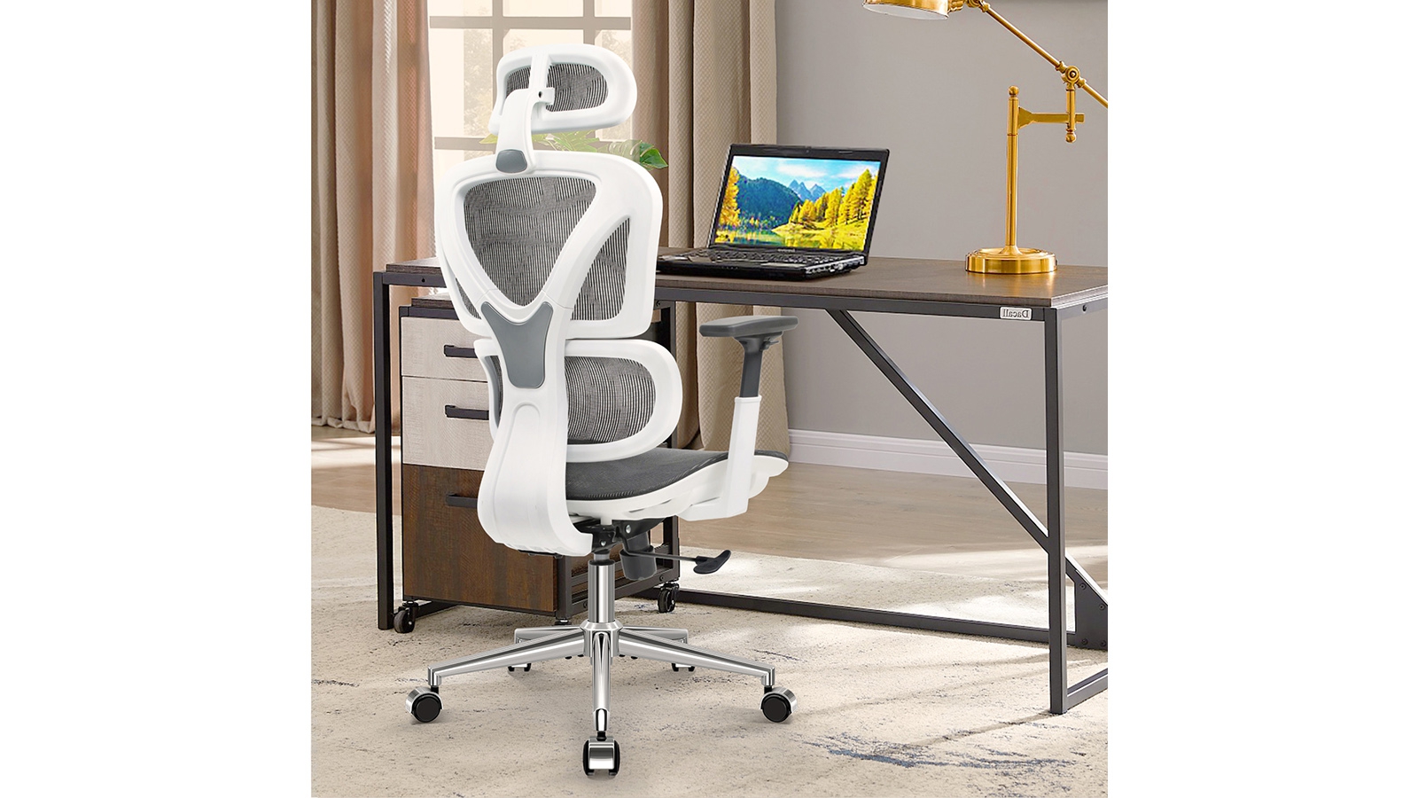 KERDOM High Back Ergonomic Office Chair with Lumbar Support