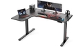 EUREKA 60" L-shaped Standing Desk: Programmable Keypad, Left-handed - Autonomous.ai