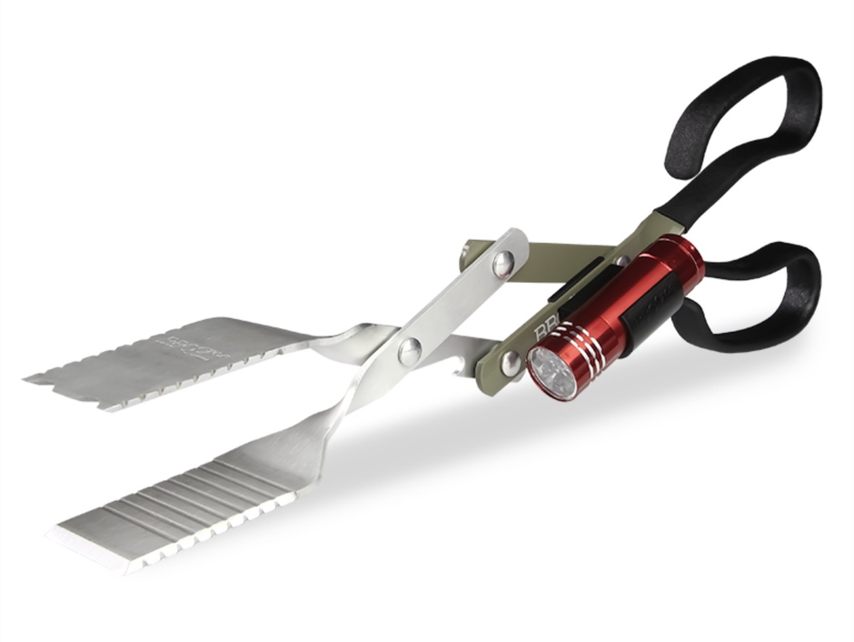 BBQ Croc 3-in-1 Barbecue Tool 15 inch with light