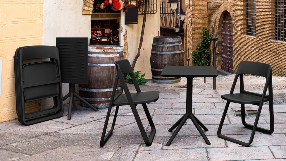 Compamia Dream Folding Bistro Set: Outdoor - Autonomous.ai