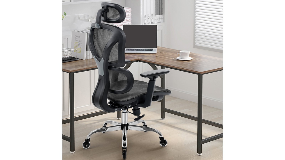 KERDOM Ergonomic Chair: Double Lumbar Support - Autonomous.ai