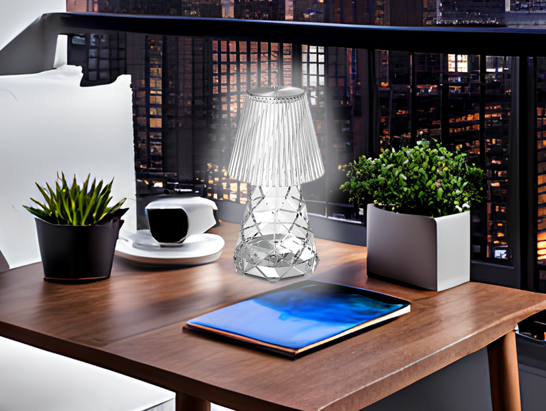 NEWGARDEN Outdoor Cordless LED Lola Lux 20 Table Lamp: Long Lasting Battery