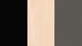 nexera-atypik-2-drawer-desk-black-greige-and-birch-plywood - Autonomous.ai