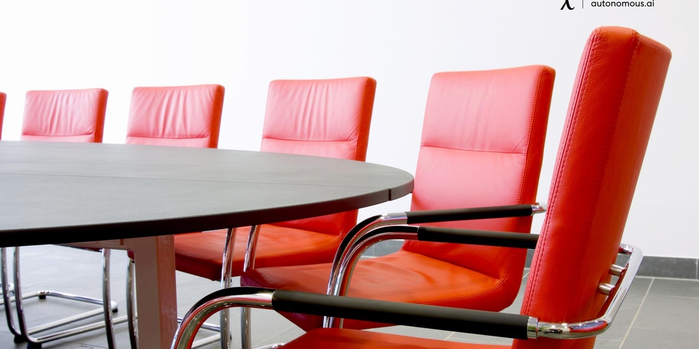 Transform The Meeting Room With These 3 Red Conference Chairs
