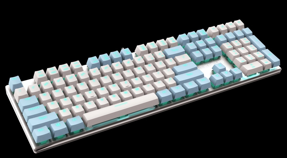 GAMDIAS HERMES M5-BLUE Gaming Keyboard: ICE IN YOUR VEINS