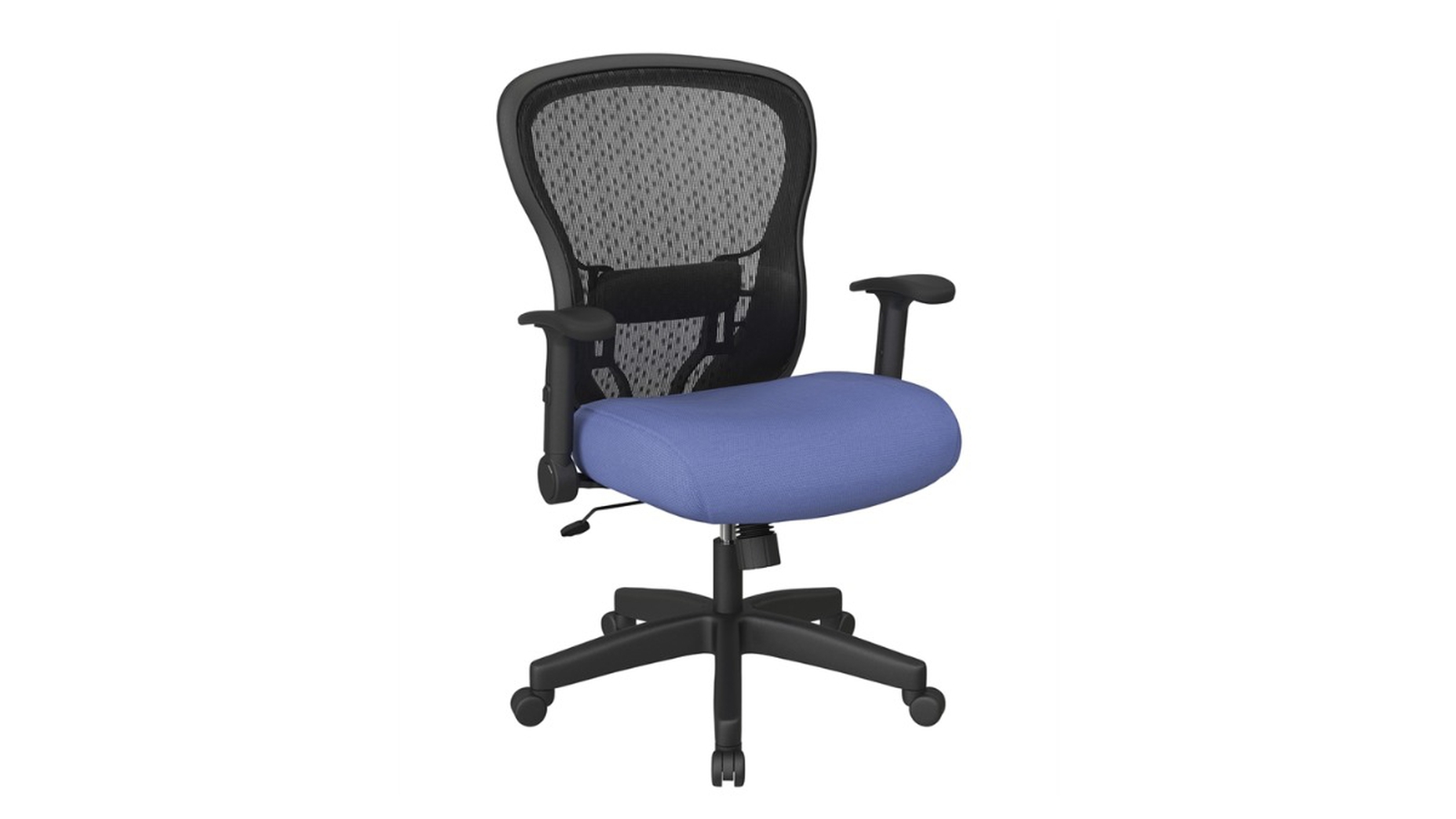 Deluxe R2 SpaceGrid Back Chair with Memory Foam Mesh Seat Chair