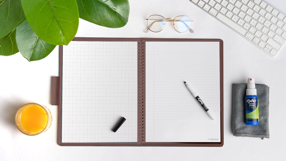  Wipebook REUSABLE NOTEBOOK - Dry Erase Notebook