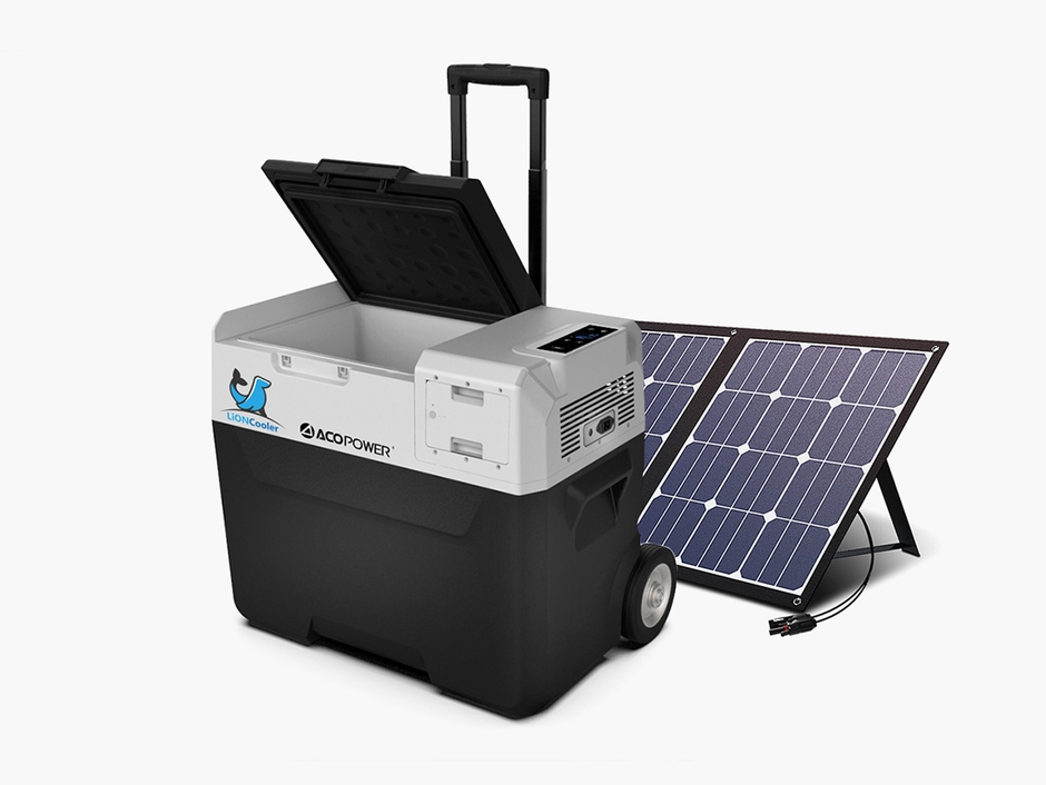 ACOPOWER Acopower LiONCooler Duo: X50A Portable Solar Fridge 90W 