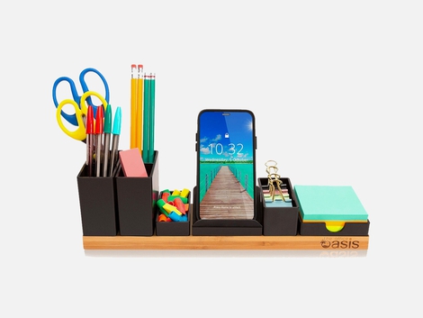 The Office Oasis Magnetic Desk Organizer