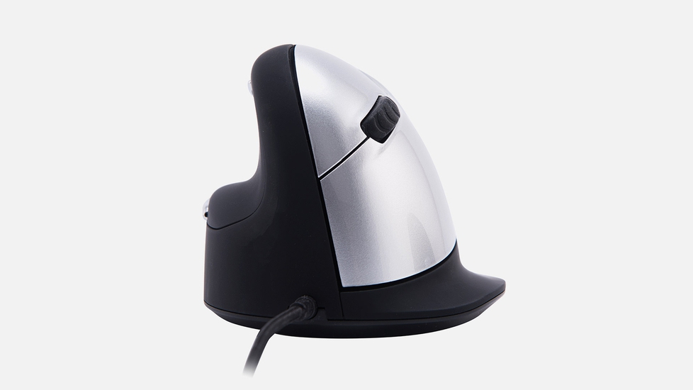 R-Go-Tools USB Wired Vertical Ergonomic Mouse, Black/Silver - Autonomous.ai