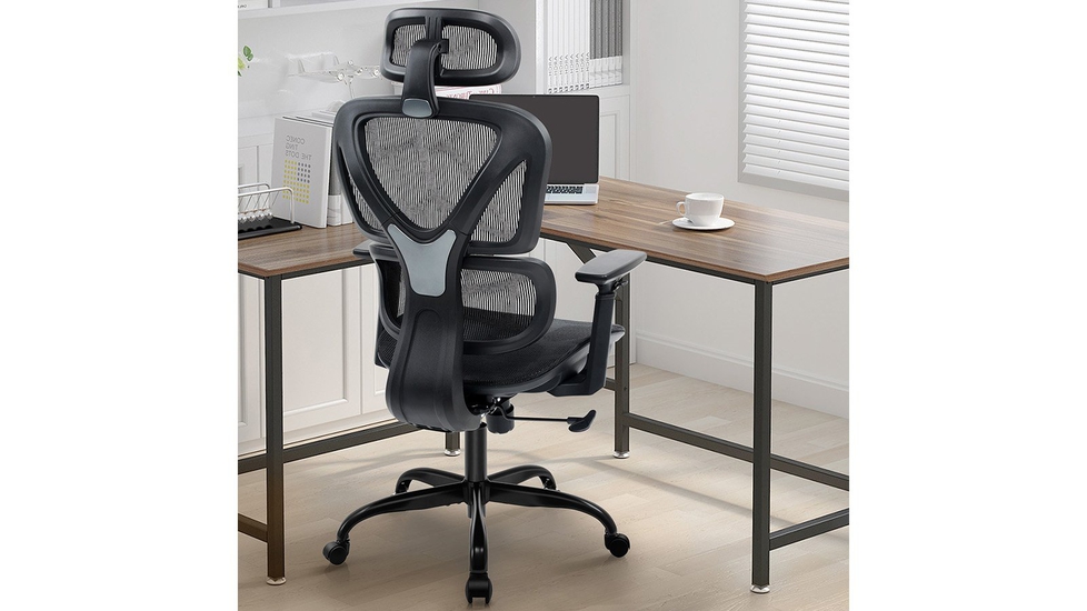 KERDOM Ergonomic Chair: Breathable Mesh Cushion - Autonomous.ai