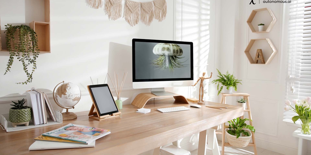 Top 7 Desk Ideas for a Boho Office Aesthetic