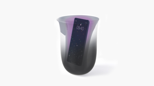 The Lexon Oblio wireless charger UV cleaner is très