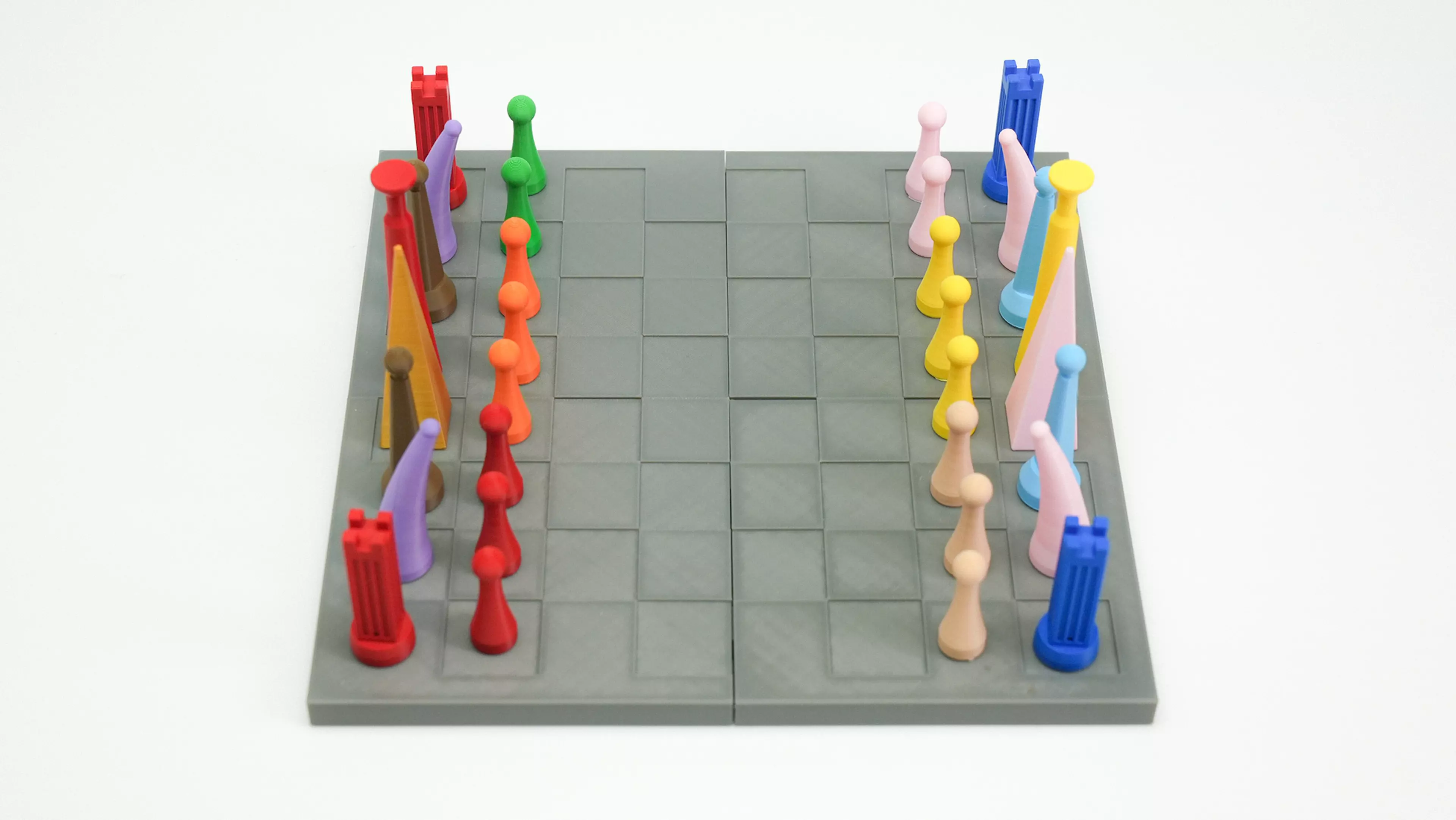 San Francisco Chess Set (F), printed: photo 1 of 4
