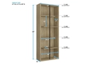 trio-supply-house-standard-5-tier-wooden-bookcase-pine