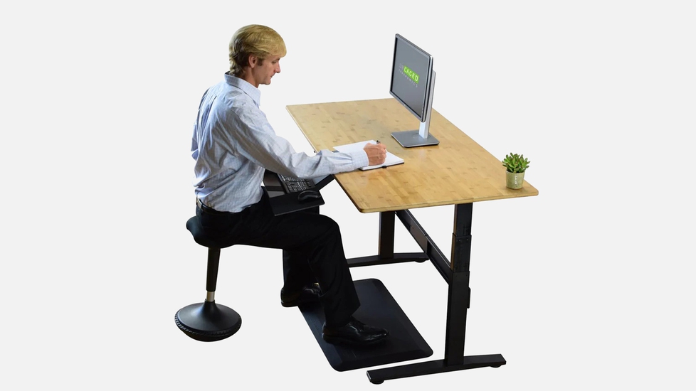 Active Task Chair ergonomic balance ball wobble office desk chair –  UncagedErgonomics