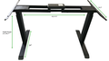 uncaged-ergonomics-standing-desk-frame-27-2-45-3-height-black - Autonomous.ai