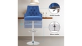 kerdom-bar-stools-velvet-button-tufted-upholstered-blue - Autonomous.ai