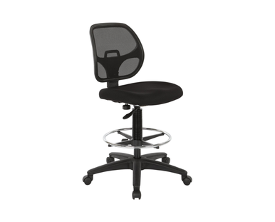 Trio Supply House Deluxe Drafting Chair: 20" Diameter Foot ring