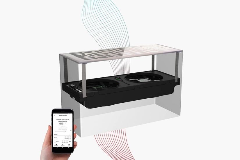 Smart Cocoon Smart Vent Register Booster Fan Ai & Microzoning