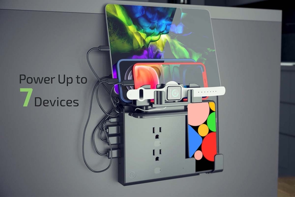 MyCharging Station- 7 Device Wall Charger