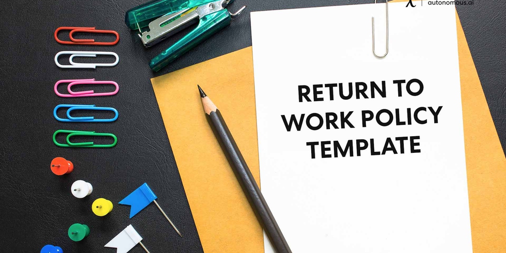 Return to Work Policy Template for HR