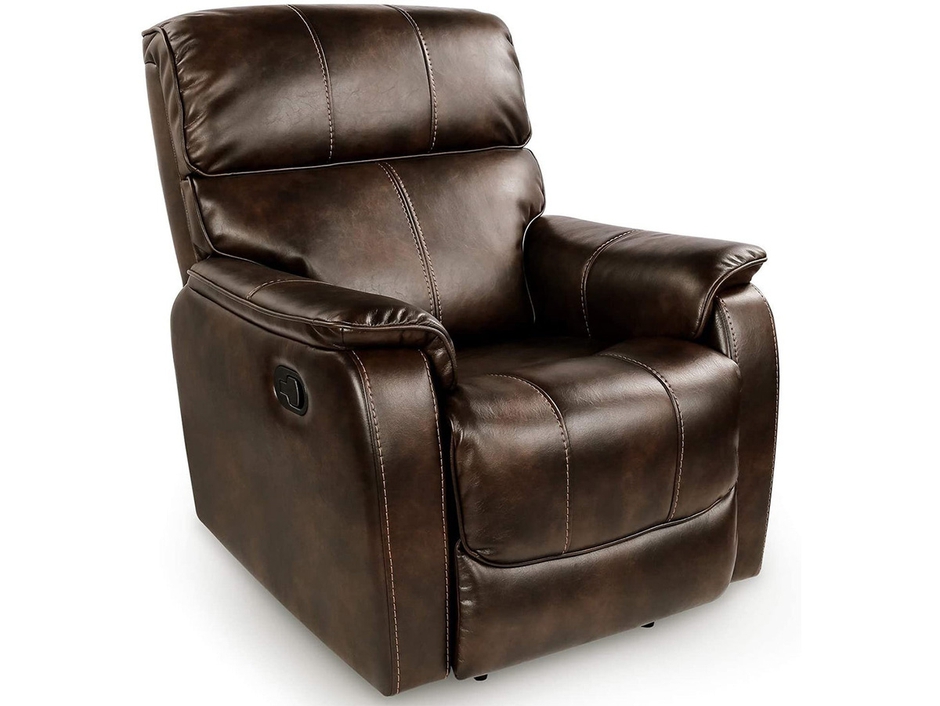 6Blu Manual Rocker Recliner: Support up to 360 lbs