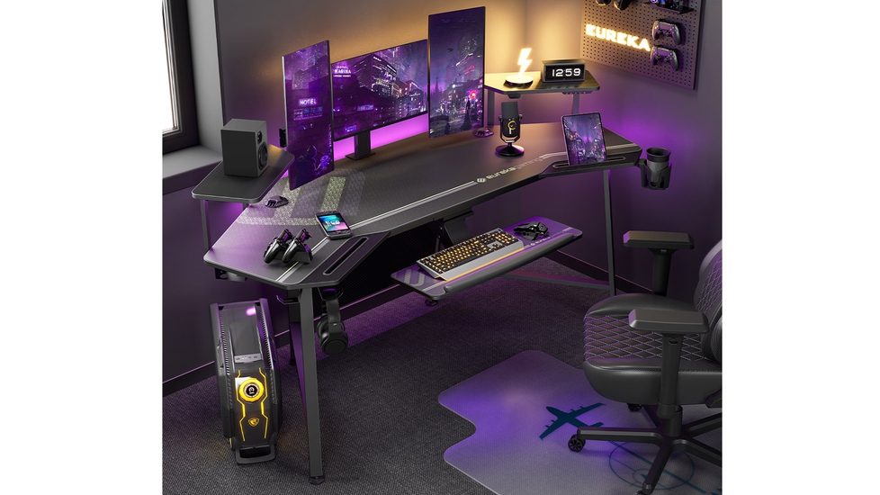 Eureka Ergonomic RGB LED Gaming Mouse Pad, XXL Large Extended Home Office